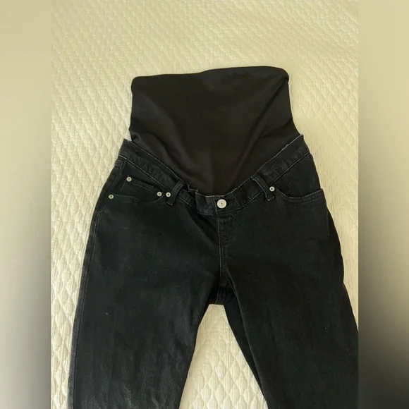 Abercrombie Maternity Ankle Straight Jean - Picture 2 of 4